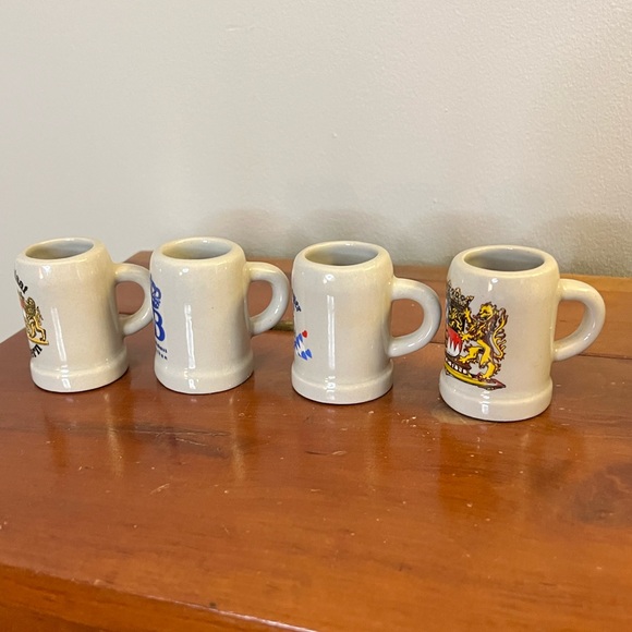 4 mini beer steins - Picture 2 of 6